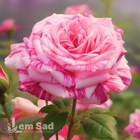 Троянда чайно-гібридна Пінк Інтуішн (Rosa Pink Intuition) 50020 фото
