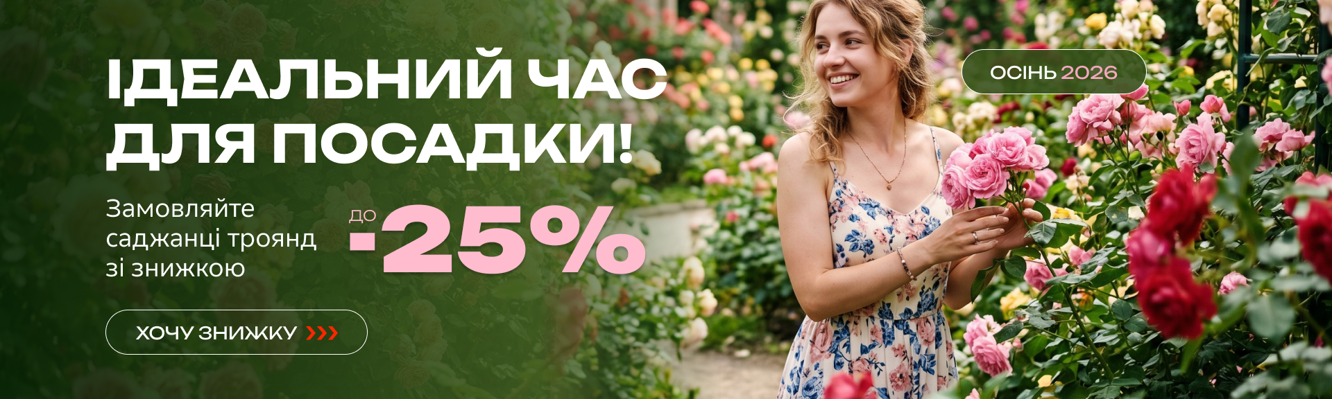 Слайдер Троянди