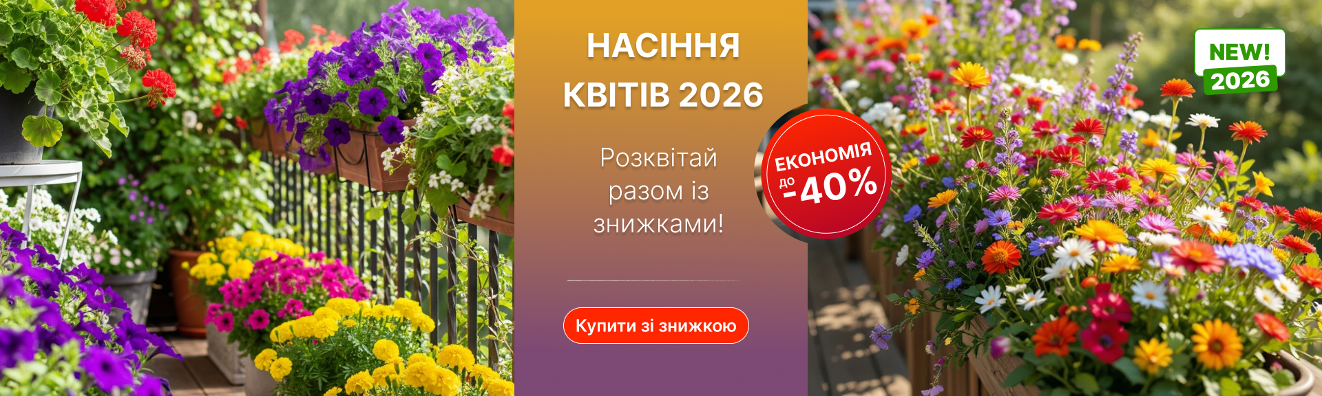 Семена цветов